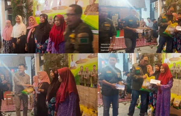 Sambut Akhir Ramadhan, PPA BIRR dan GRIB Jaya Tebar Kebahagiaan untuk Janda dan Warga Kurang Mampu