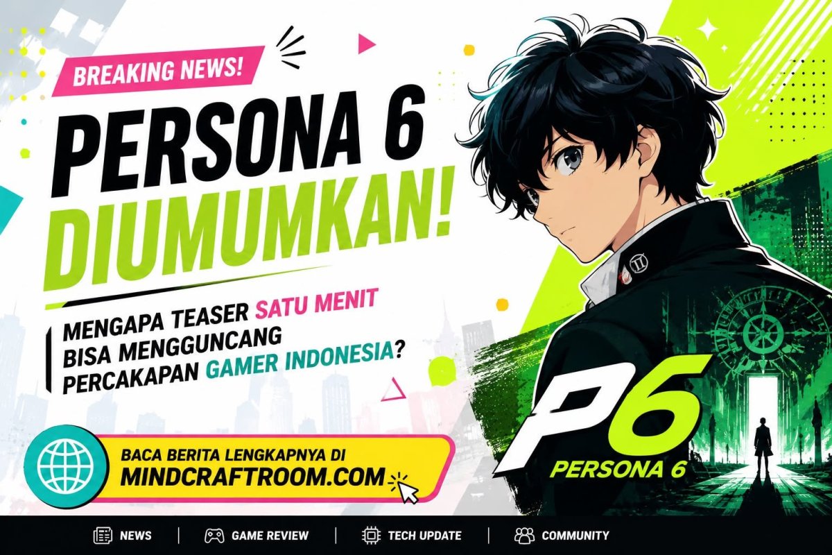 Persona 6 Diumumkan, Teaser 1 Menit Nuansa Horor dan Logo Hijau Langsung Gemparkan Gamer