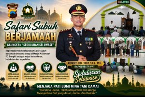 Kombes Pol. Sigit Turun ke Masjid, Pesan Damai dan Kamtibmas Menggema di Pati
