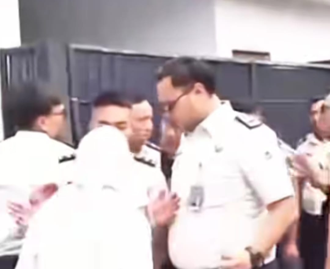 Tim Ombudsman RI saat sidak di Lapas Cibinong.