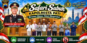 Kapolresta Pati Safari Subuh, Gandeng Ulama dan Tokoh Masyarakat