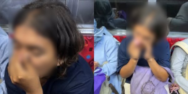 Beredar Rekaman Perilaku Aneh Wanita Penghisap Kamper di KRL Manggarai-Bogor: Marah-marah Sejak Masuk Kereta
