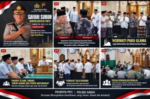 Kamtibmas Dimulai! Safari Subuh Kapolresta Pati Satukan Polisi, Ulama dan Masyarakat