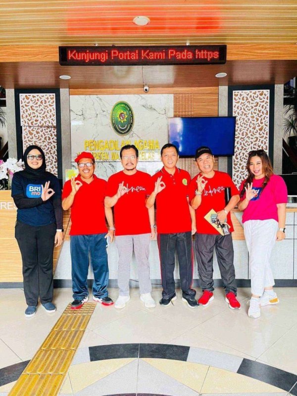 Olahraga Bersama, Cara BRI Kepanjen Dekatkan Layanan Perbankan ke Pengadilan Agama Malang